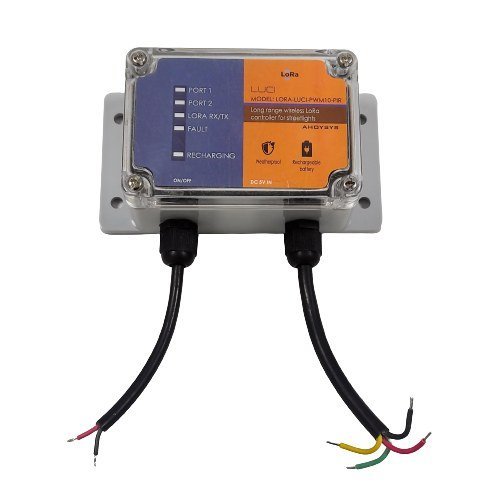 LoRaWAN streetlight controller with dimmer ( PWM ) and current sensor